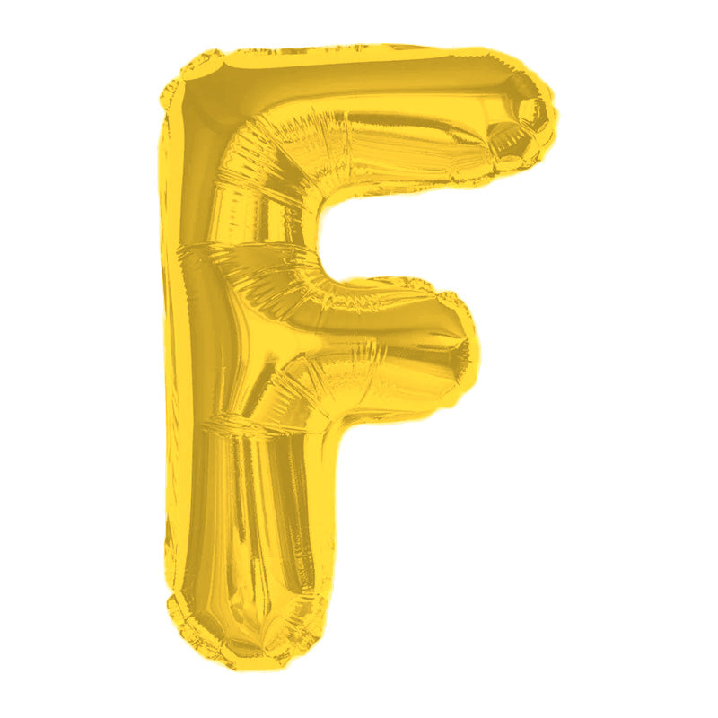 Any Gold Letter Super Shape Foil Balloon