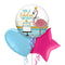 Fabulous Flamingo Happy Birthday Balloon Bouquet