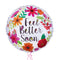 Feel Better Soon Flowers Balloon Bouquet