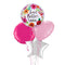 Feel Better Soon Flowers Balloon Bouquet