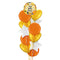 Feel Better Soon Sunflower Themed Balloon Bouquet