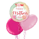 Floral Happy Mother's Day Balloon Bouquet