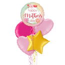Floral Happy Mother's Day Balloon Bouquet