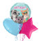Funny Puppies Happy Birthday Balloon Bouquet