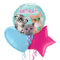 Funny Cat Happy Birthday Balloon Bouquet