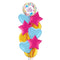 Get Well Butterfly Themed Balloon Bouquet