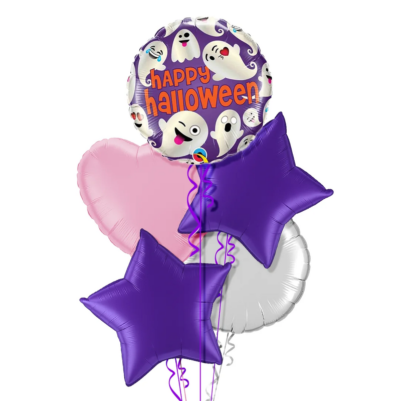 Ghosts Halloween Balloon Bouquet