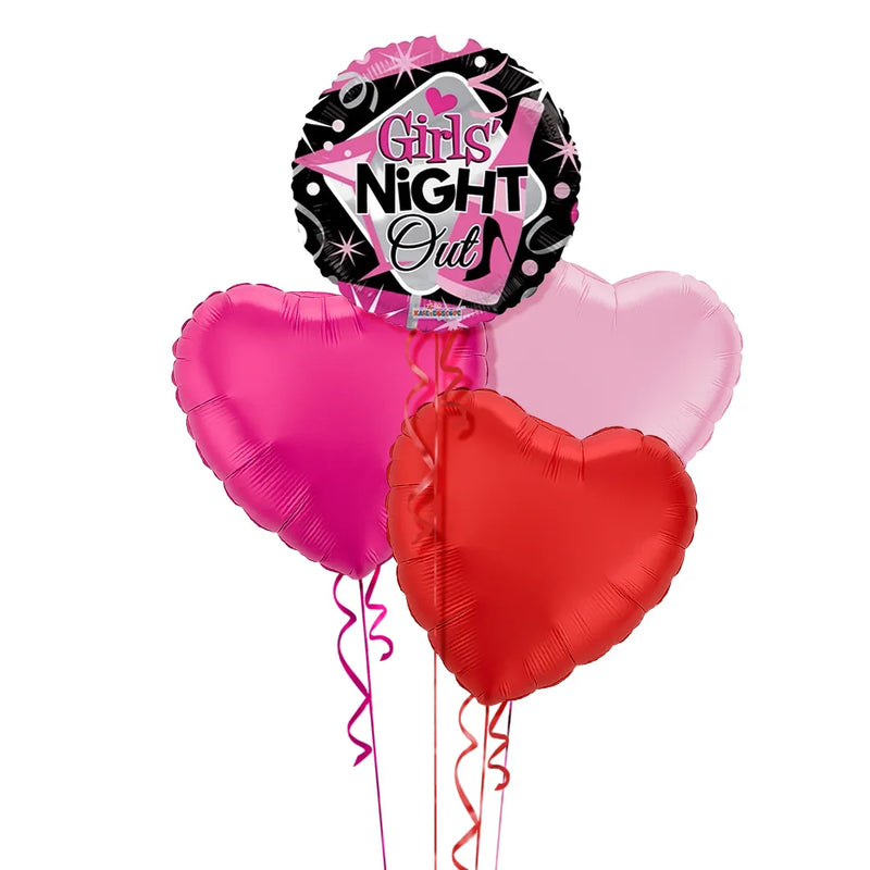Girls Night Out Foil Balloon Bouquet