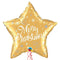 Gold Star Merry Christmas Balloon Bouquet