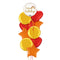 Golden Birthday Rainbow Balloon Bouquet