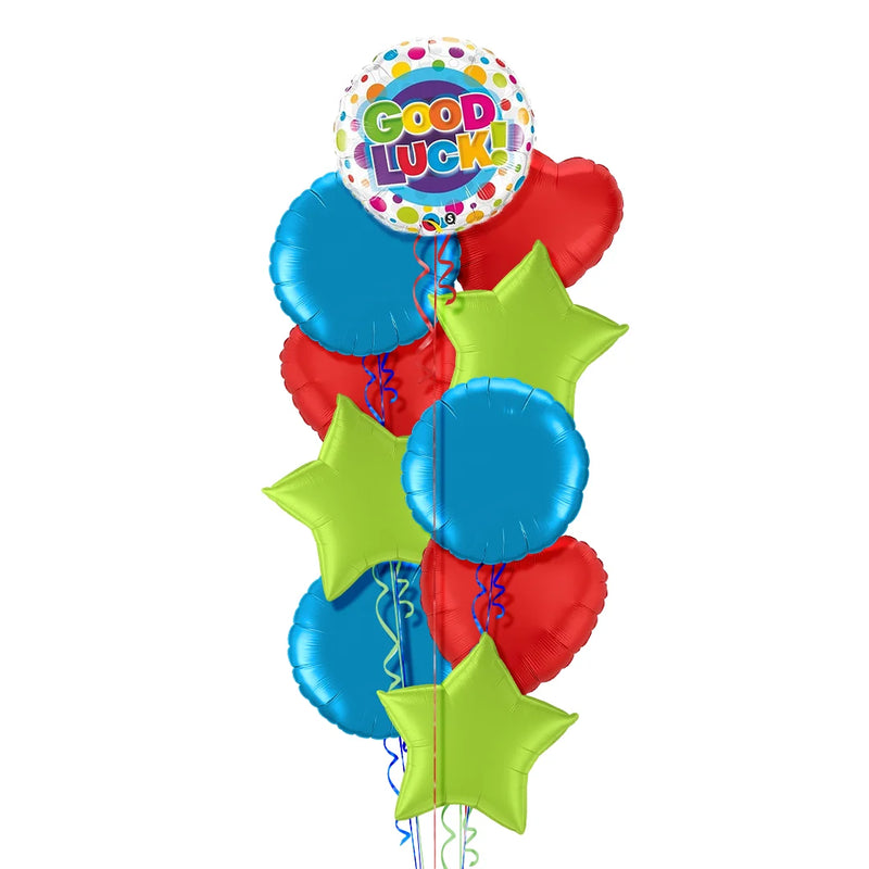 Good Luck Dot Balloon Bouquet