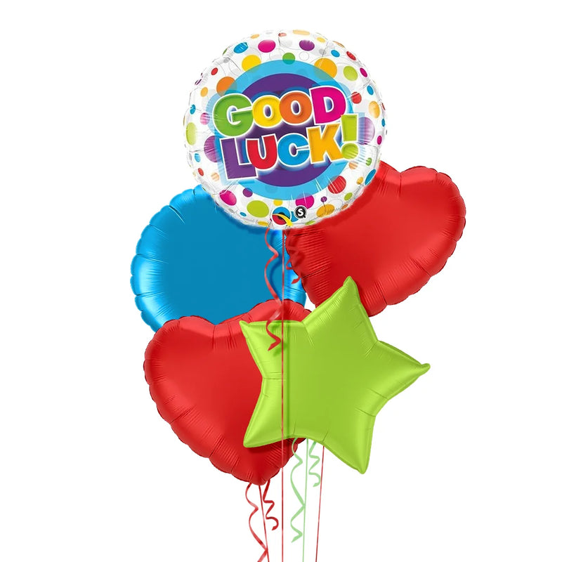 Good Luck Dot Balloon Bouquet