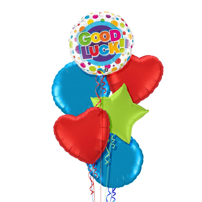 Good Luck Dot Balloon Bouquet