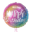Gradient Happy Birthday Balloon Bouquet