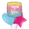 Gradient Thinking of You Balloon Bouquet