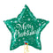 Green Star Merry Christmas Balloon Bouquet