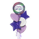 Mermaid Happy Birthday Balloon Bouquet