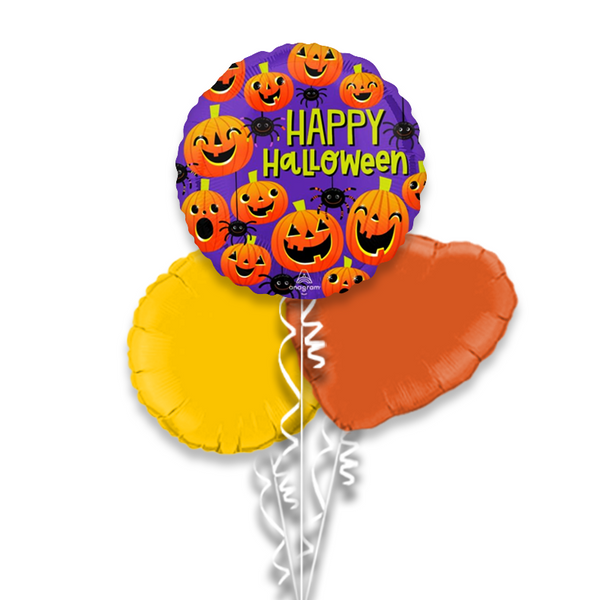 Pumpkins Halloween Balloon Bouquet