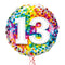 Happy 13th Birthday Confetti Balloon Bouquet