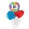 Happy 13th Birthday Confetti Balloon Bouquet