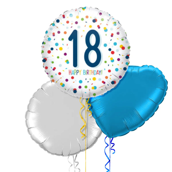 Happy 18th Birthday Balloon Bouquet
