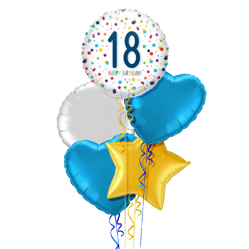 Happy 18th Birthday Balloon Bouquet