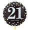 Happy 21st Birthday Holographic Balloon Bouquet
