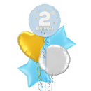 Happy 2nd Birthday Balloon Bouquet