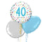 Happy 40th Birthday Balloon Bouquet