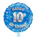 10th Birthday Blue Balloon Bouquet