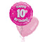 10th Birthday Pink Balloon Bouquet