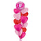 Happy Birthday 11th Pink Foil Balloon Bouquet