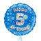 5th Birthday Blue Balloon Bouquet