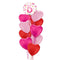 Happy Birthday 5th Pink Polka Dot Foil Balloon Bouquet