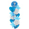 Happy Birthday 7th Blue Foil Balloon Bouquet