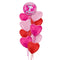 Happy Birthday 7th Pink Foil Balloon Bouquet