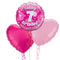 Happy Birthday 7th Pink Foil Balloon Bouquet