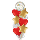 Happy Birthday Candles Balloon Bouquet