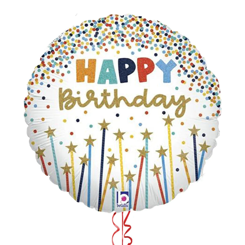 Happy Birthday Candles Balloon Bouquet