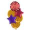 Happy Birthday Classy Red Balloon Bouquet