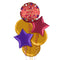 Happy Birthday Classy Red Balloon Bouquet
