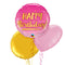 Happy Birthday Cute Pink Balloon Bouquet