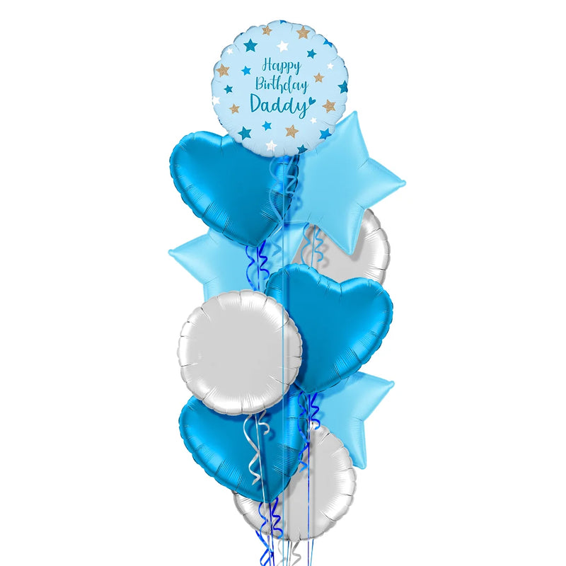 Happy Birthday Daddy Balloon Bouquet