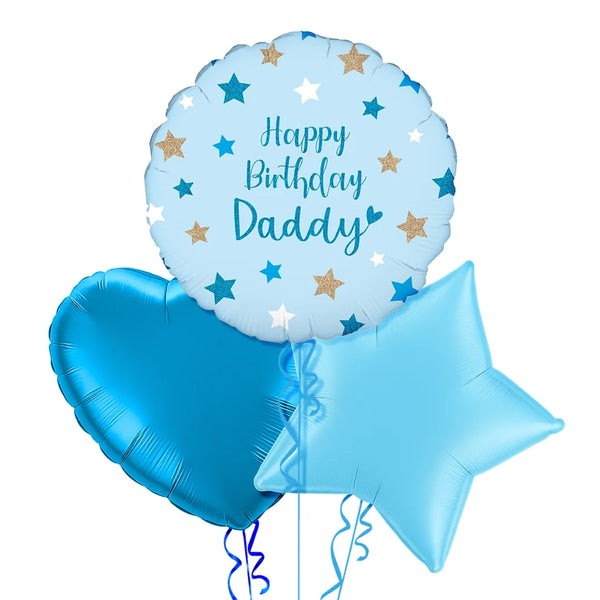 Happy Birthday Daddy Balloon Bouquet