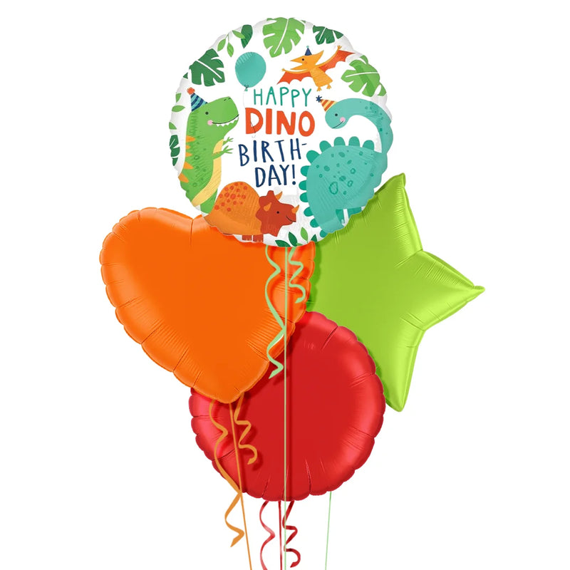 Happy Dino Birthday Balloon Bouquet