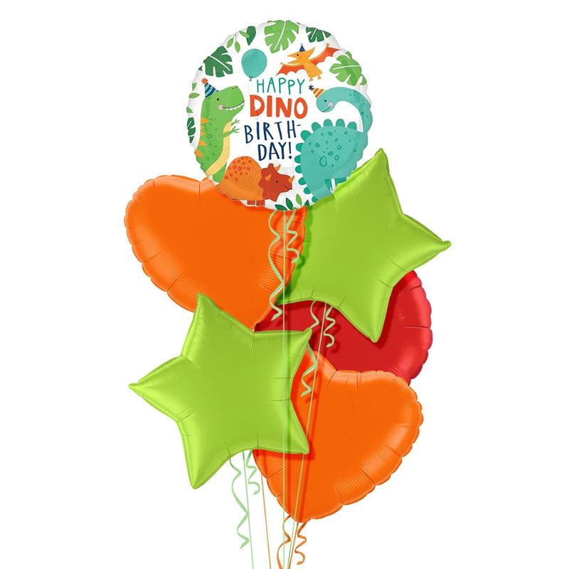 Happy Dino Birthday Balloon Bouquet