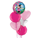 Happy Birthday Minnie Mouse Foil Balloon Bouquet