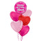 Happy Birthday Niece Pink Foil Balloon Bouquet