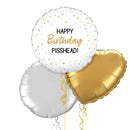Happy Birthday Pisshead Balloon Bouquet