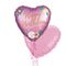 Happy Birthday Stunning Heart Balloon Bouquet